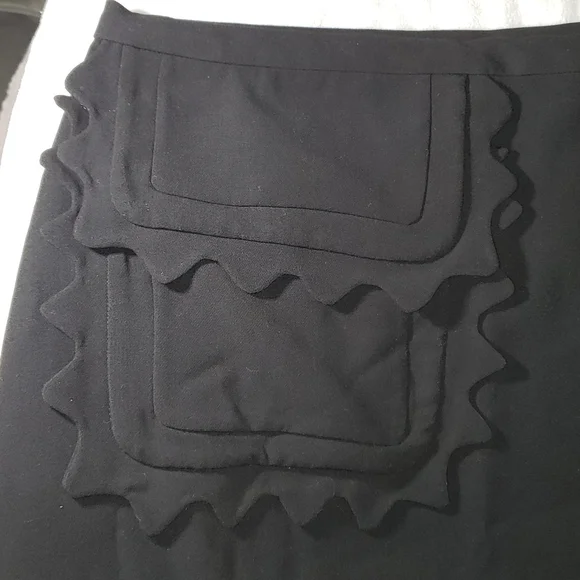 Victoria Beckham for Target Black Mini Skirt,  Size Large - Picture 4 of 7